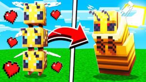 How to SPAWN A QUEEN BEE in Minecraft Tutorial! (Mobile, PS4, Xbox, PC, Switch) - Gameplay, Kingdom Kids Zone, Minecraft - EYstreem