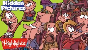 MOVIE MADNESS | Hidden Pictures Puzzles | Kids Videos | Highlights - Kingdom Kids Zone, Little Learners - Highlights Kids