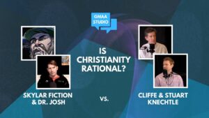 Give Me an Answers – Skylar Fiction debate Stuart and Cliffe Knechtle – Is Christianity Rational. - Debates, Truth Seekers - Give Me An Answer with Stuart & Cliffe Knechtle