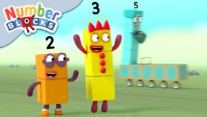 @Numberblocks- Speedy Adventurers | Learn to Count - Kingdom Kids Zone, Little Learners - Numberblocks