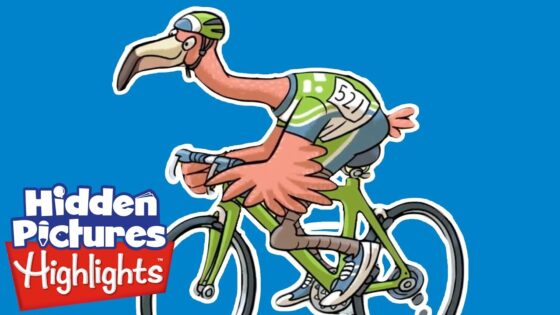 CRAZY BIKE RACE | Hidden Pictures Puzzles | Kids Videos | Highlights - Kingdom Kids Zone, Little Learners - Highlights Kids