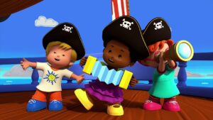 Listening for Treasure | Little People ⭐️ S1 Episode 18 | Cartoons for Kids - Kids TV Series, Kingdom Kids Zone - Little People - Fisher Price