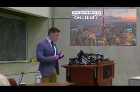 Opening statement – "secularism" dialogue - Does God Exist?, Truth Seekers - Wes Huff