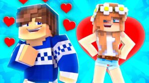 ZACK HAS A CRUSH! Fame High EP13 (Minecraft Roleplay) - Gameplay, Kingdom Kids Zone, Minecraft - EYstreem