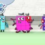 @Numberblocks- Different Shapes | Learn to Count - Kingdom Kids Zone, Little Learners - Numberblocks