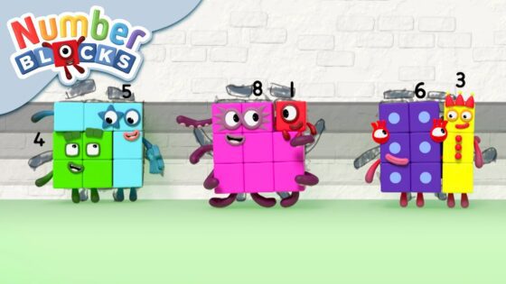 @Numberblocks- Different Shapes | Learn to Count - Kingdom Kids Zone, Little Learners - Numberblocks