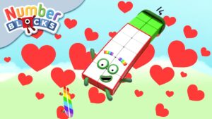 @Numberblocks- Happy Valentine's Day | Learn to Count - Kingdom Kids Zone, Little Learners - Numberblocks