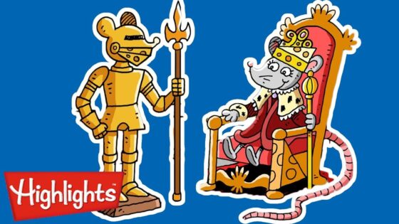 MOUSE KING | Hidden Pictures Puzzles | Kids Videos | Highlights - Kingdom Kids Zone, Little Learners - Highlights Kids