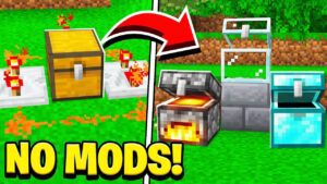 How to TURN ANY BLOCK into a SECRET CHEST in Minecraft! (NO MODS!) - Gameplay, Kingdom Kids Zone, Minecraft - EYstreem