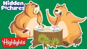 BEAR PICNIC | Hidden Pictures Puzzles | Kids Videos | Highlights - Kingdom Kids Zone, Little Learners - Highlights Kids