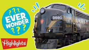 Look inside a passenger train | Ever Wonder? | Highlights Kids - Kingdom Kids Zone, Little Learners - Highlights Kids