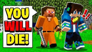 TEST STEVE BETRAYED ME! (EP4 Scary Survival Season 2) - Gameplay, Kingdom Kids Zone, Minecraft - EYstreem