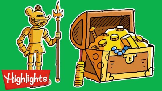 CHEESY TREASURE | Hidden Pictures Puzzles | Kids Videos | Highlights - Kingdom Kids Zone, Little Learners - Highlights Kids