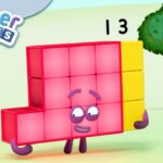 @Numberblocks- Friday the Thirteenth | Learn to Count - Kingdom Kids Zone, Little Learners - Numberblocks