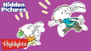 BUNNY PARTY | Hidden Pictures Puzzles | Kids Videos | Highlights - Kingdom Kids Zone, Little Learners - Highlights Kids