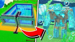 How to Make a MUTANT DROWNED FARM in Minecraft! (Pocket Edition, PS4, Switch, Xbox, PC) - Gameplay, Kingdom Kids Zone, Minecraft - EYstreem