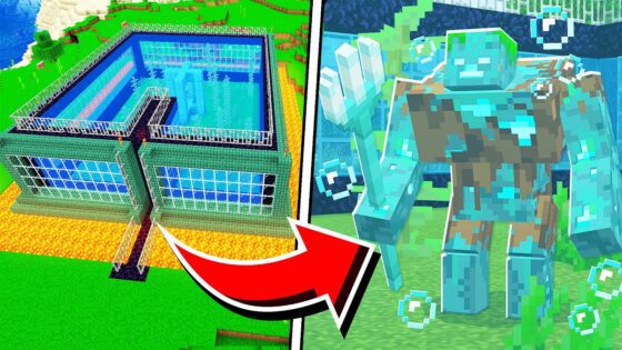 How to Make a MUTANT DROWNED FARM in Minecraft! (Pocket Edition, PS4, Switch, Xbox, PC) - Gameplay, Kingdom Kids Zone, Minecraft - EYstreem