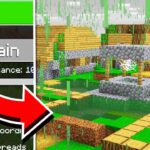 CURSED ACID RAIN SEED in Minecraft! (EP10 Scary Survival 2) - Gameplay, Kingdom Kids Zone, Minecraft - EYstreem