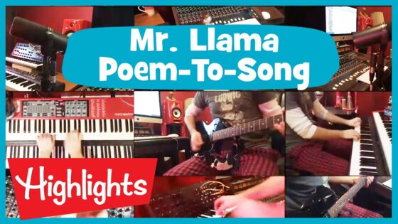 Mr. Llama | Poem-to-Song | Highlights Kids - Kingdom Kids Zone, Little Learners - Highlights Kids