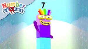 @Numberblocks- Rain Over Seven | Learn to Count - Kingdom Kids Zone, Little Learners - Numberblocks