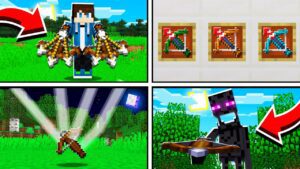 10 Things You Didn't Know About The CROSSBOW in Minecraft! - Gameplay, Kingdom Kids Zone, Minecraft - EYstreem