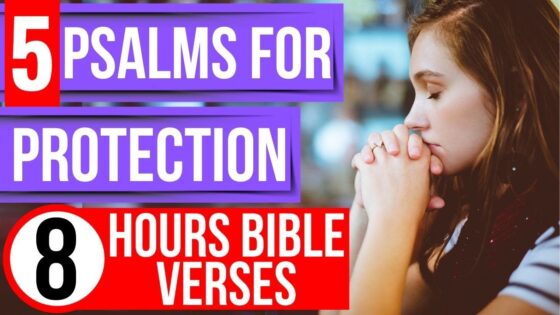 Psalm 91, Psalm 1, Psalm 34, Psalm 40, Psalm 139 (Prayer for protection Bible verses for sleep) - Hope & Healing, Meditations - Peaceful Scriptures Official