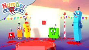 @Numberblocks- Painting Together! | Learn to Count - Kingdom Kids Zone, Little Learners - Numberblocks