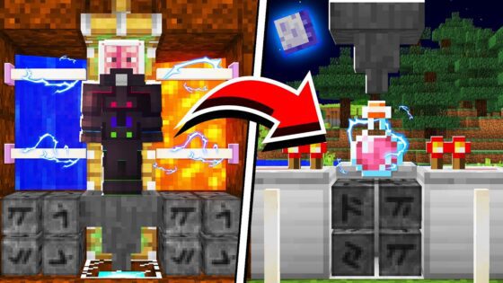 TAKING MIND STEVE'S POWERS! (EP9 Scary Survival 2) - Gameplay, Kingdom Kids Zone, Minecraft - EYstreem