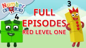 @Numberblocks- Red Level One | Full Episodes 4-6 | #HomeSchooling | Learn to Count #WithMe - Kingdom Kids Zone, Little Learners - Numberblocks