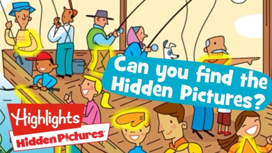 Hidden Pictures Puzzle #1 | 2020 | Can You Find All The Objects? | Highlights Kids - Kingdom Kids Zone, Little Learners - Highlights Kids