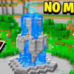 How to Build a WORKING FOUNTAIN in Minecraft! (NO MODS!) - Gameplay, Kingdom Kids Zone, Minecraft - EYstreem