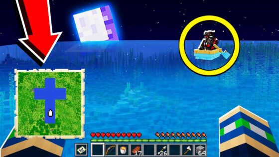 If You See THIS in Minecraft… Do NOT FOLLOW IT! (EP15 Scary Survival 2) - Gameplay, Kingdom Kids Zone, Minecraft - EYstreem