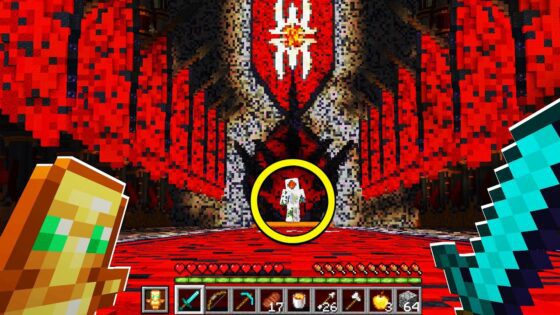 Do NOT Enter a CURSED STRONGHOLD in Minecraft! (EP14 Scary Survival 2) - Gameplay, Kingdom Kids Zone, Minecraft - EYstreem