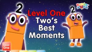 All the Best Two Moments! | Level 1 | Numberblocks - Kingdom Kids Zone, Little Learners - Numberblocks