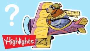 Racer Puzzle | Animal Air Race | Highlights Kids - Kingdom Kids Zone, Little Learners - Highlights Kids