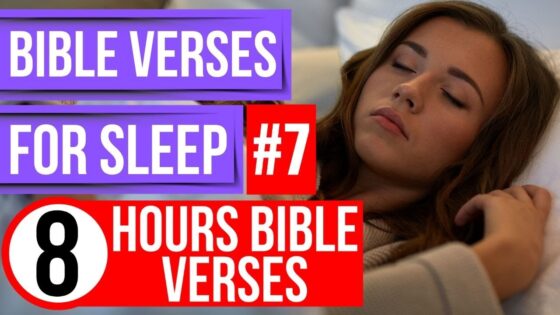 Bible verses for sleep 7 (Sleep with God’s Word)(Audio Bible) - Hope & Healing, Meditations - Peaceful Scriptures Official