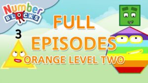 @Numberblocks- Orange Level Two | Full Episodes 26-28 | #HomeSchooling - Kingdom Kids Zone, Little Learners - Numberblocks