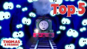 Thomas & Friends UK™ | Top 5 Scariest Moments! | Best of Thomas Highlights | Kids Cartoon - Kids TV Series, Kingdom Kids Zone - Thomas & Friends