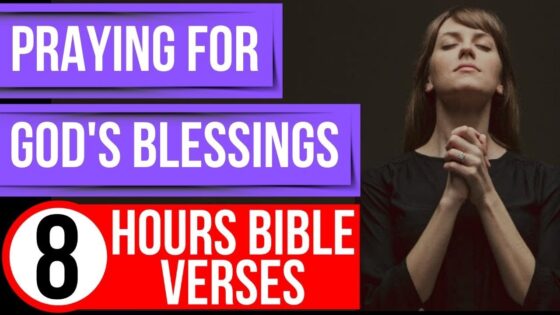 Prayer for blessings of God (Bible verses for sleep)(Audio Bible) - Hope & Healing, Meditations - Peaceful Scriptures Official