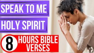 The voice of God Bible verses for sleep (Speak Lord, I will listen) - Hope & Healing, Meditations - Peaceful Scriptures Official
