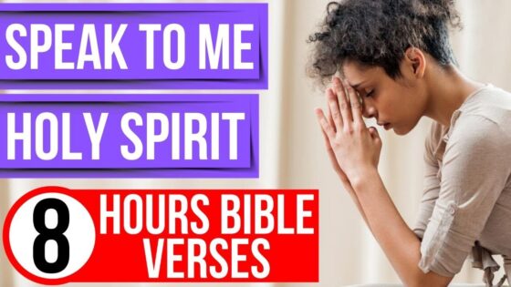 The voice of God Bible verses for sleep (Speak Lord, I will listen) - Hope & Healing, Meditations - Peaceful Scriptures Official