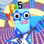 @Numberblocks- Pedal to the Metal with Five! | Learn to Count - Kingdom Kids Zone, Little Learners - Numberblocks