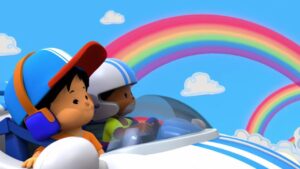 Radical Rainbow Road Race🌈⭐Little People™ ⭐New Season! ⭐ S2 Episode 31 - Kids TV Series, Kingdom Kids Zone - Little People - Fisher Price
