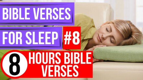 Bible verses for sleep 8 (Audio Bible quotes)(Sleep with God’s Word) - Hope & Healing, Meditations - Peaceful Scriptures Official