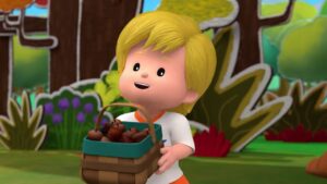 Collecting Acorns ! ⭐Little People™ ⭐New Season! ⭐ - Kids TV Series, Kingdom Kids Zone - Little People - Fisher Price