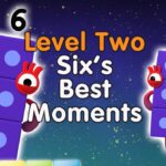 All the Best Six Moments! | Level 2 | Numberblocks - Kingdom Kids Zone, Little Learners - Numberblocks