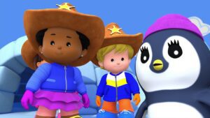 Koby's Penguin Posse β Little Peopleβ’ βNew Season! β S2 Episode 34 - Kids TV Series, Kingdom Kids Zone - Little People - Fisher Price