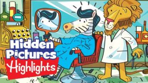 Hidden Pictures Puzzle #5 | 2020 | Can You Find All The Objects? | Highlights Kids - Kingdom Kids Zone, Little Learners - Highlights Kids