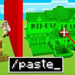I CHEATED in a BUILD BATTLE Using /PASTE in Minecraft! - Gameplay, Kingdom Kids Zone, Minecraft - EYstreem
