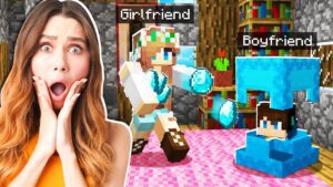 5 Ways to STEAL my GIRLFRIEND's DIAMONDS in Minecraft! - Gameplay, Kingdom Kids Zone, Minecraft - EYstreem
